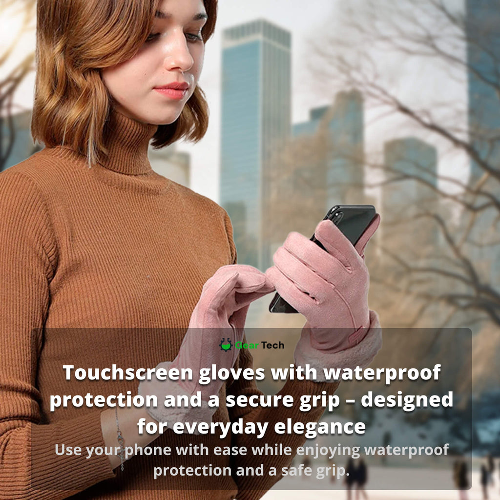Niki | Heated Gloves for Women UK – Women's Thermal Waterproof Winter Gloves with Touchscreen & USB Rechargeable Warm Design