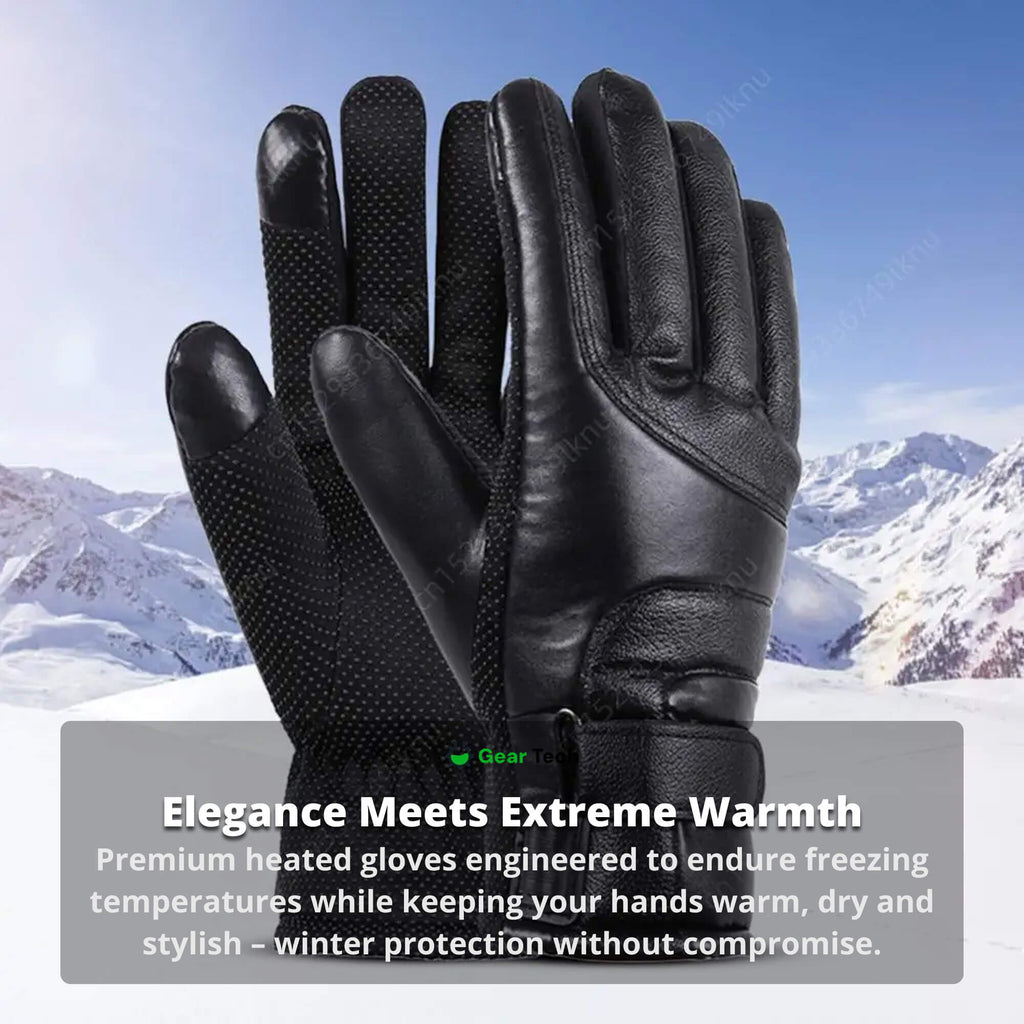 Niki | Heated Gloves for Women UK – Women's Thermal Waterproof Winter Gloves with Touchscreen & USB Rechargeable Warm Design