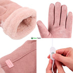 Niki | Heated Gloves for Women UK – Women's Thermal Waterproof Winter Gloves with Touchscreen & USB Rechargeable Warm Design
