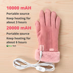 Niki | Heated Gloves for Women UK – Women's Thermal Waterproof Winter Gloves with Touchscreen & USB Rechargeable Warm Design