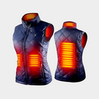 Niki | Women's heated vest: 9 zones, dual control