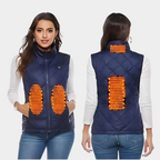 Niki | Women's heated vest: 9 zones, dual control