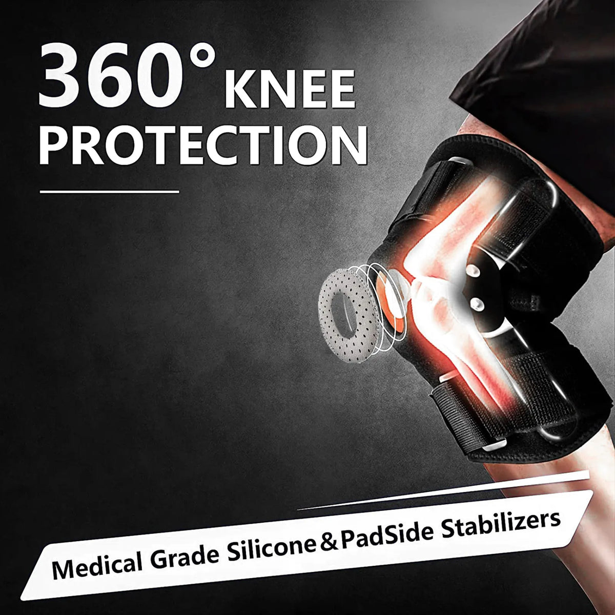 Niki | Hinged Knee Brace with Adjustable Straps