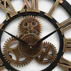 Niki | Industrial Wall Clock | Vintage Mechanical Design