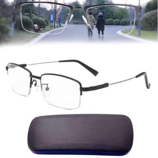 Niki | Intelligent Progressive Glasses | ARNO Lens Technology | Photochromic Adjustment | Blue Light Filter & UV400 | Anti-Reflective Coating | Multifocal