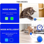 Interactive Toy for Cats – Self-Rotating Ball with Motion Sensor