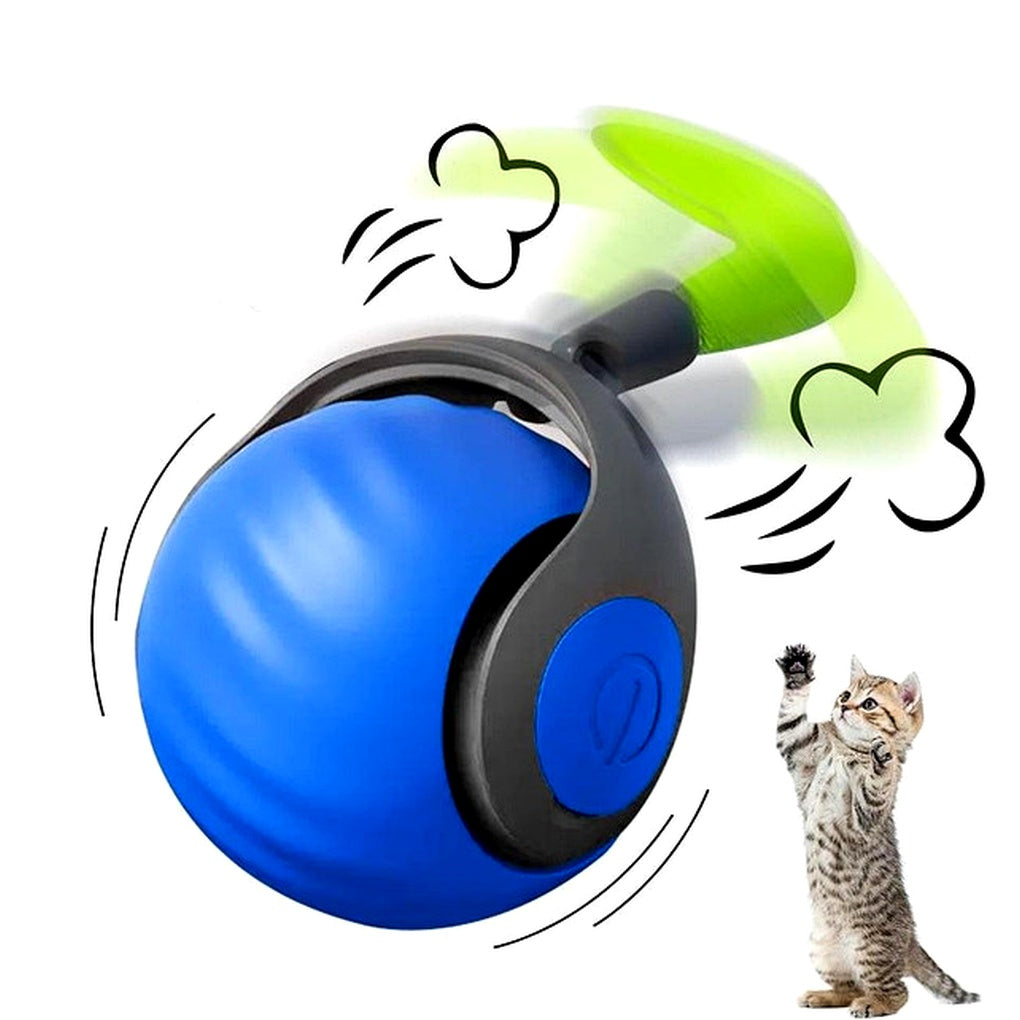 Interactive Toy for Cats – Self-Rotating Ball with Motion Sensor