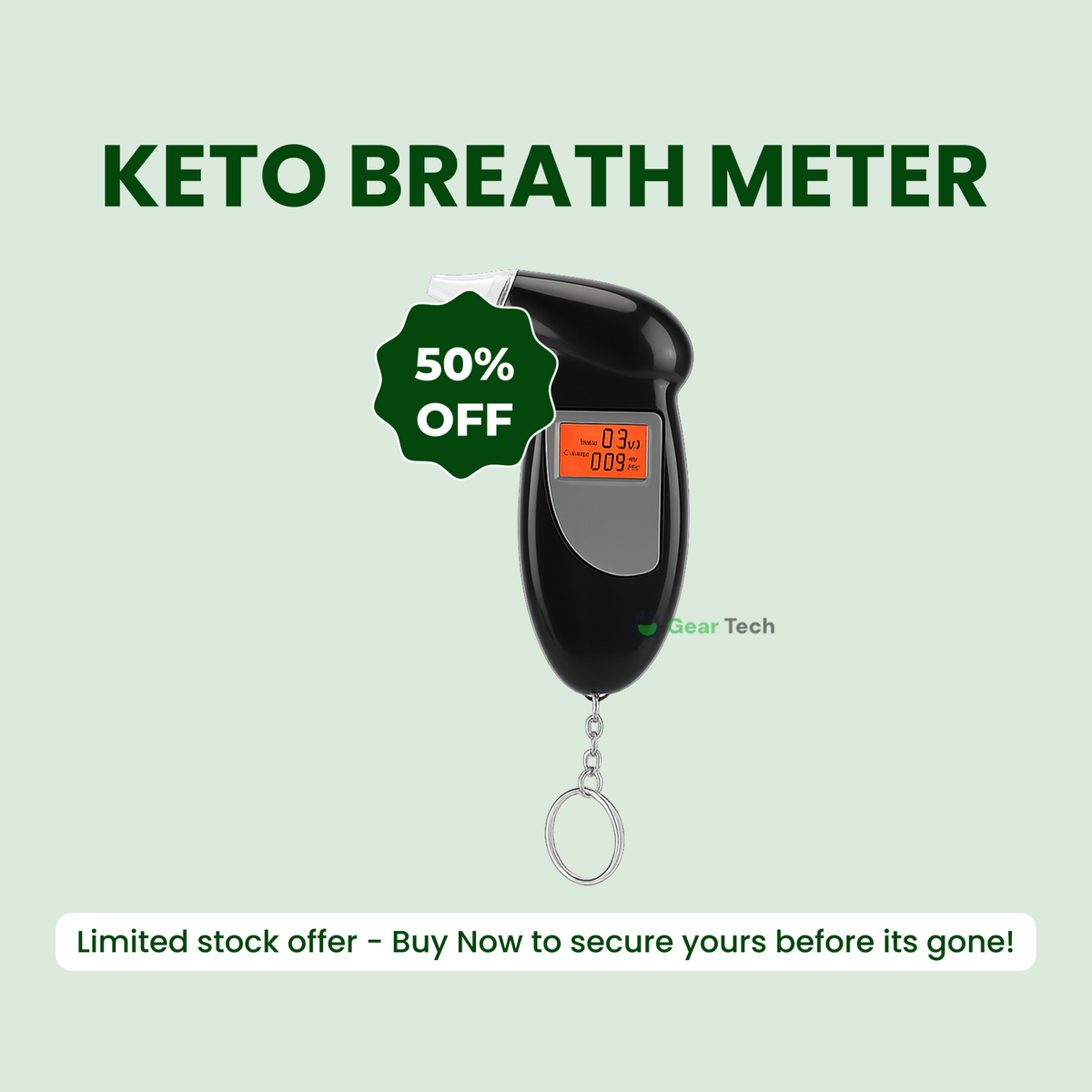 Niki | Ketone Breath Analyzer | Track ketosis for diet and wellness goals