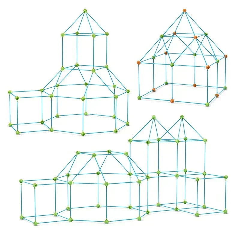 Niki | Kids Fort Building Kit - Imagination Construction Toy