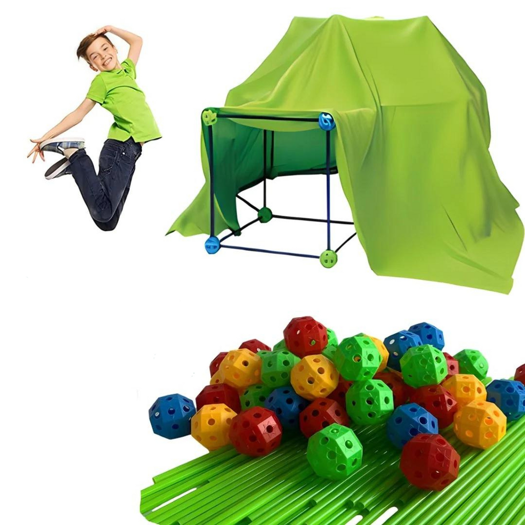 Niki | Kids Fort Building Kit - Imagination Construction Toy