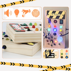 Kids LED Button and Switch Board Toy