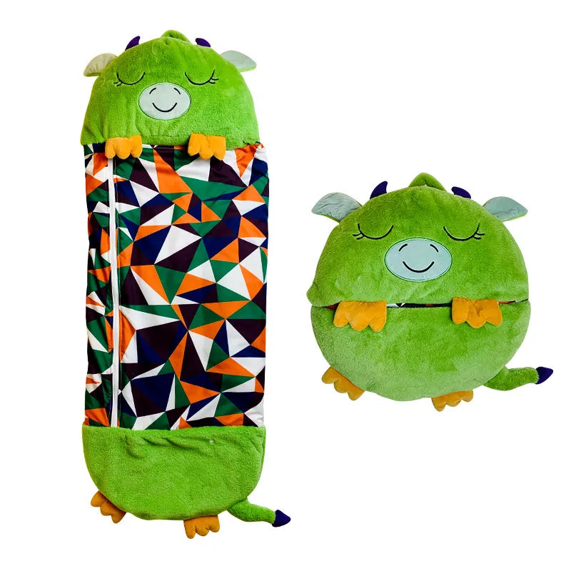 Niki | Kids Sleeping Bag & Plush Toy Combo - Animal Design