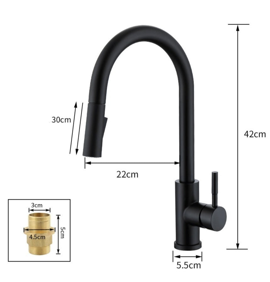 Niki | Automatic Pull-Down Sprayer Kitchen Faucet with Sensor