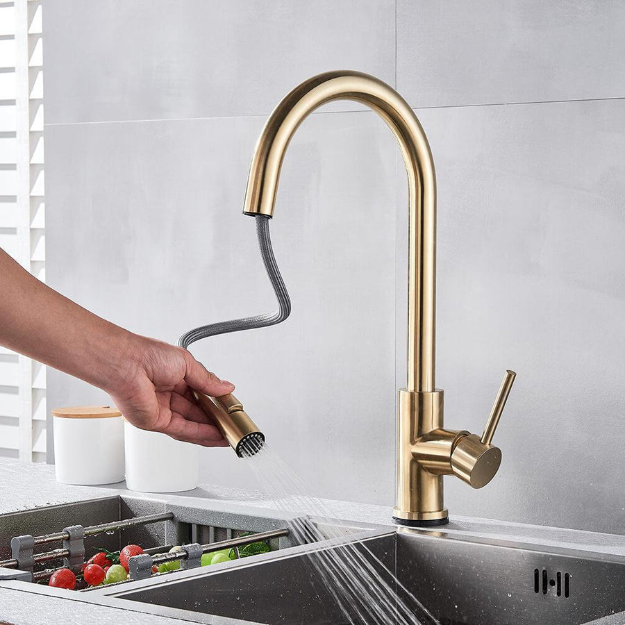 Niki | Automatic Pull-Down Sprayer Kitchen Faucet with Sensor