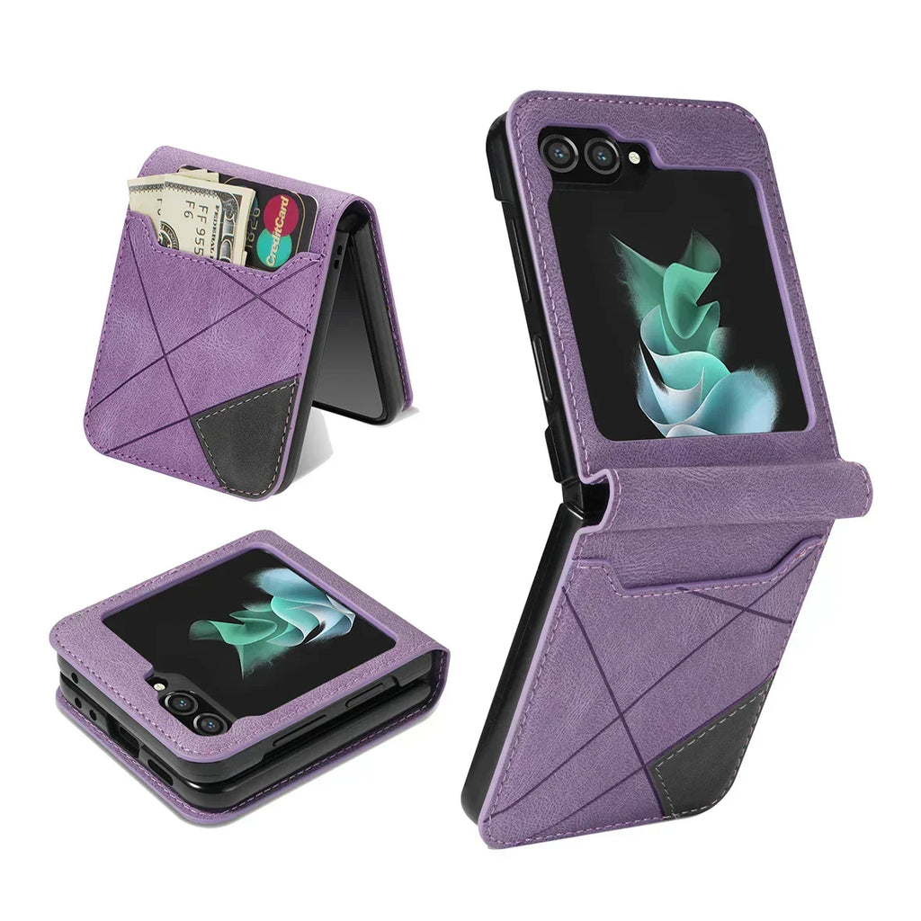 Niki | Leather Wallet Case for Samsung Galaxy Z Flip Series