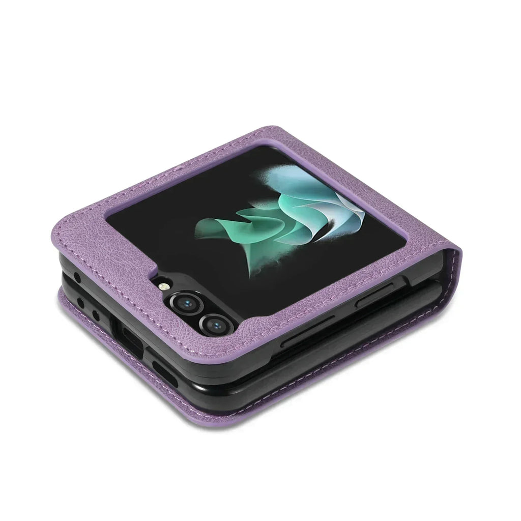 Niki | Leather Wallet Case for Samsung Galaxy Z Flip Series