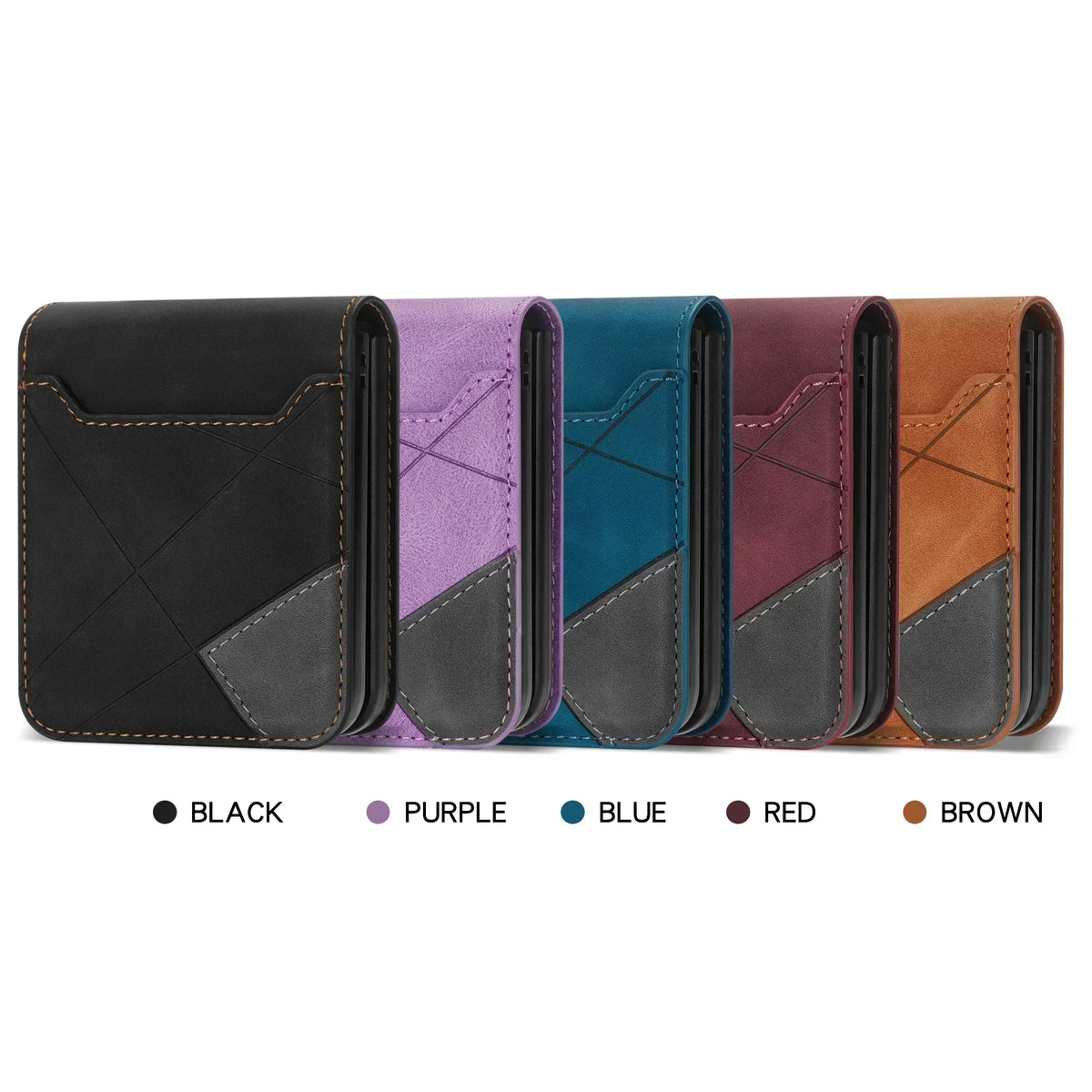 Niki | Leather Wallet Case for Samsung Galaxy Z Flip Series