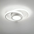Niki | Modern Double Ring LED Flush Mount Light
