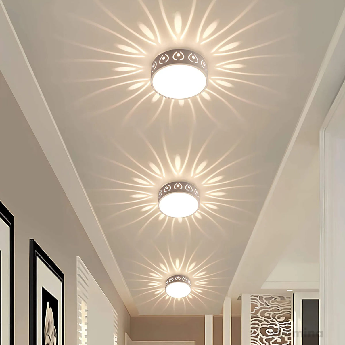 Niki | LED Ceiling Light - for Entrance, Hallway, and Balcony