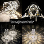 Niki | LED Crystal Table Lamp | Elegant Diamond Design
