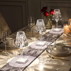 Niki | LED Crystal Table Lamp | Elegant Diamond Design