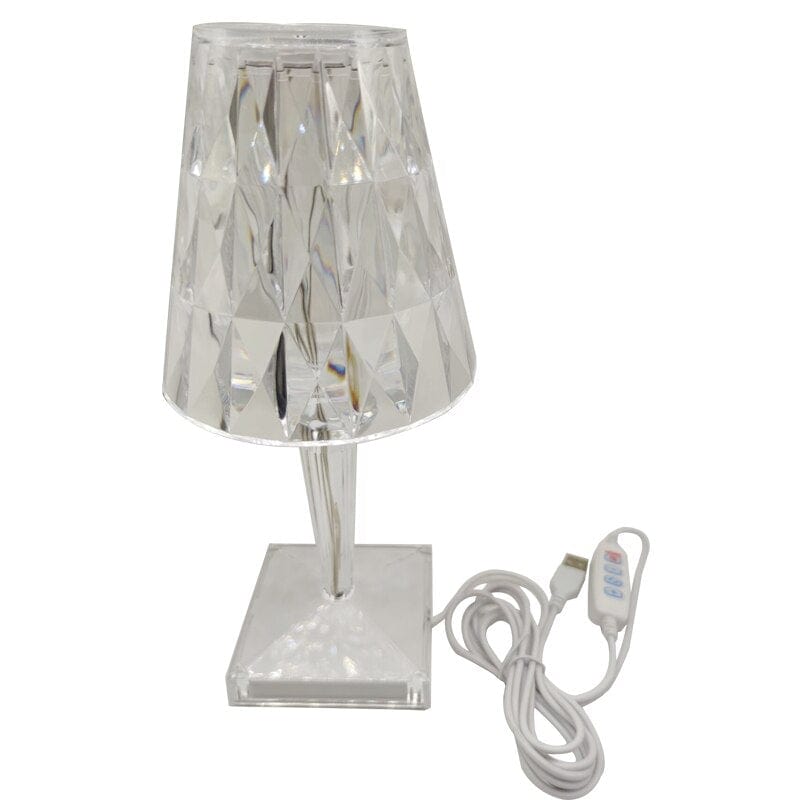 Niki | LED Crystal Table Lamp | Elegant Diamond Design