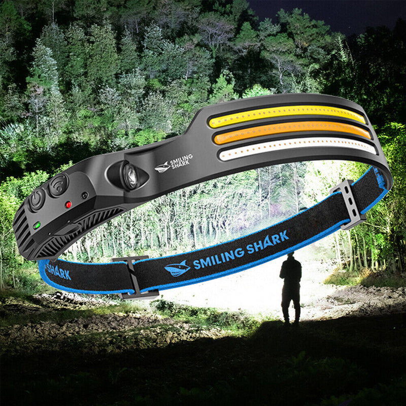 Niki | Rechargeable USB Headlamp with Wide Beam and Spotlight