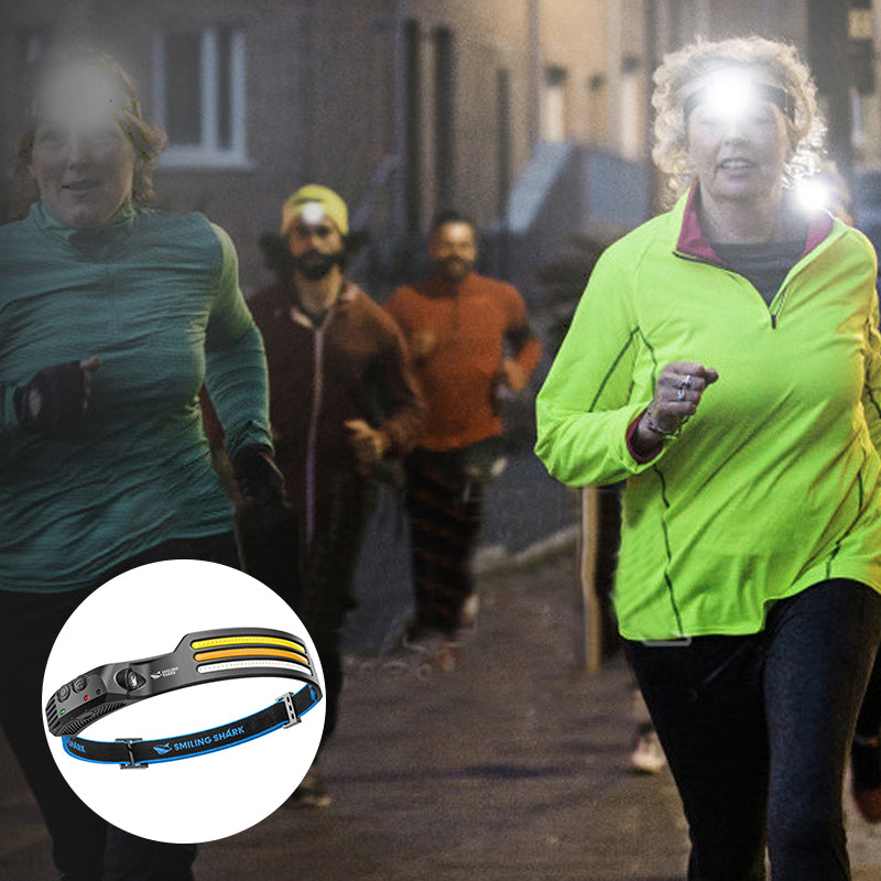 Niki | Rechargeable USB Headlamp with Wide Beam and Spotlight