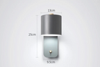 Niki | LED Wall Light with Switch | Modern Metal Design