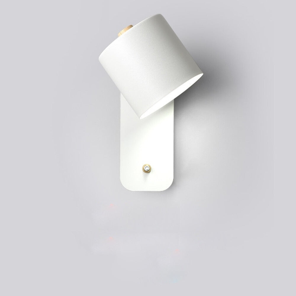 Niki | LED Wall Light with Switch | Modern Metal Design