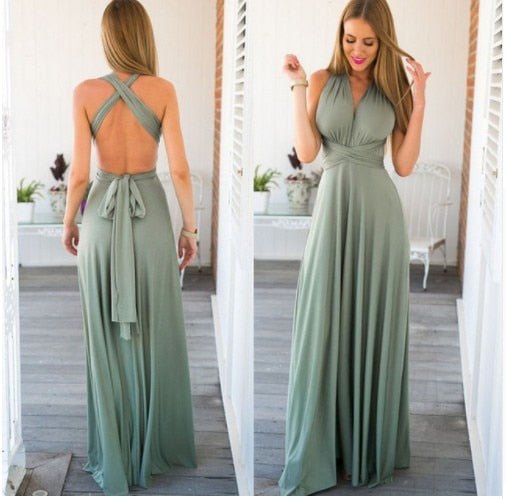 Niki | Versatile Convertible Maxi Dress