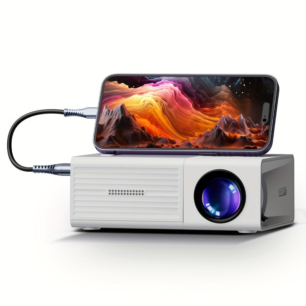 Niki | LumoBeam Ultra-Bright Mini Projector (3000 Lumen) – Compact HD Home & Outdoor Cinema