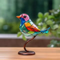 Artistic Table Decor: Elegant Stained Glass Accent