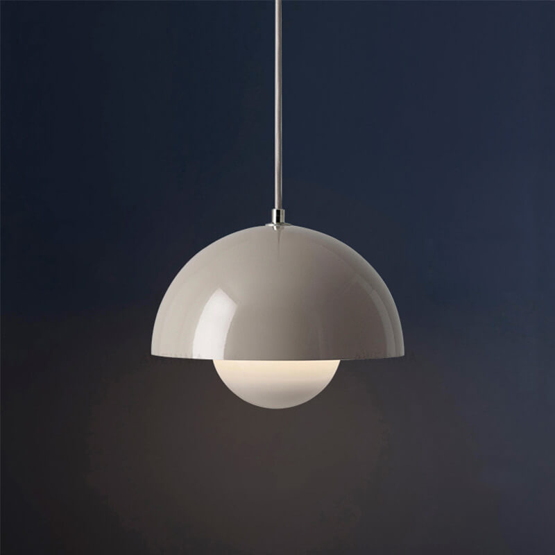 Niki | Macaron Pendant Light Hemisphere | Nordic Dome Design