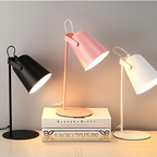 Niki | Macaron Table Lamp - Nordic Yellow Desk Lamp - Adjustable Lamp