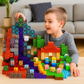 Niki | Magnetic Building Blocks Set for Kids 200 pcs