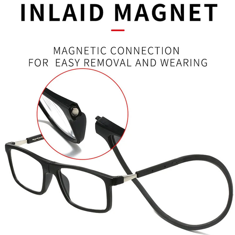 Niki | Magnetic Neck-Hanging Anti-Loss Anti-Blue Light Reading Glasses