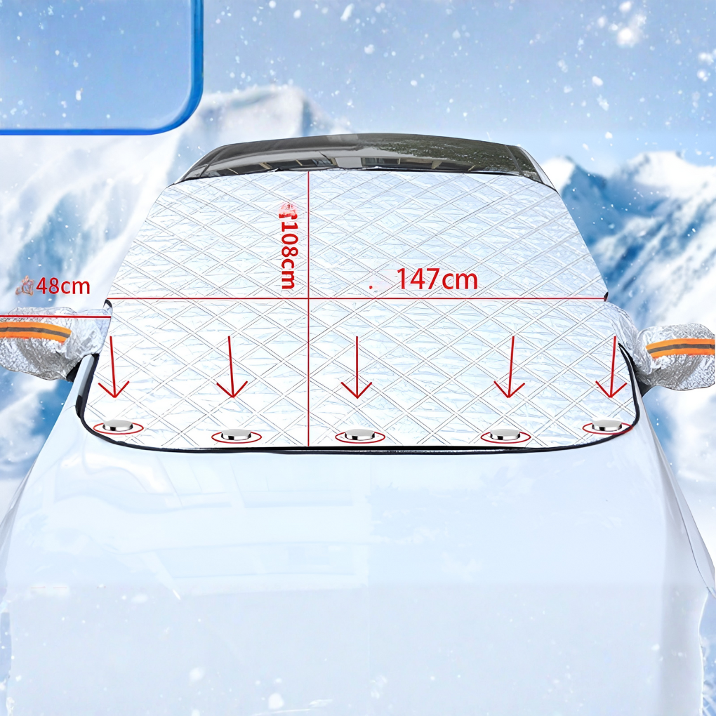 Niki | Magnetic Windshield Cover - Frost & Snow Protector