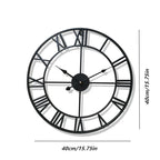Niki | Majestic Clock in Metal