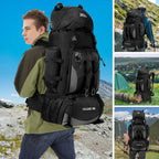 Niki | Men's 90L Hiking Backpack with Multiple Compartments