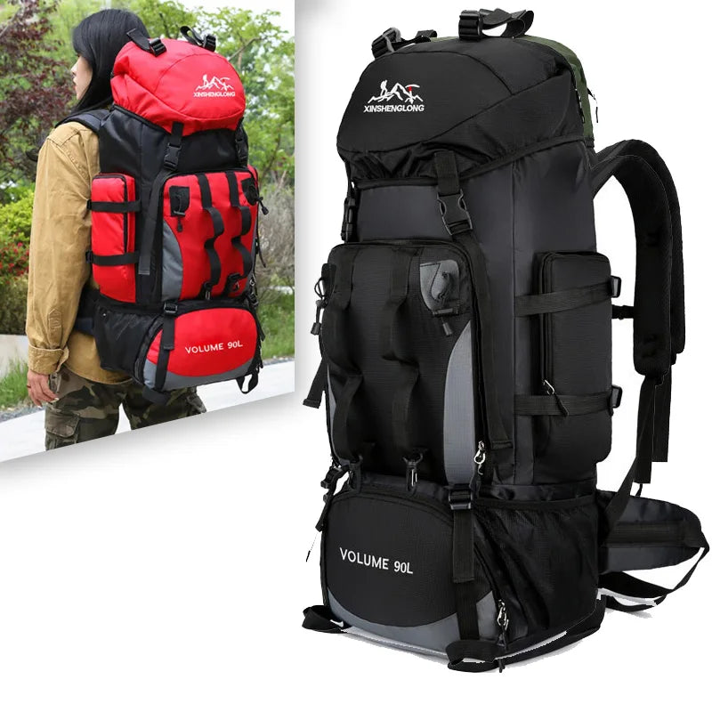 Niki | Men's 90L Hiking Backpack with Multiple Compartments