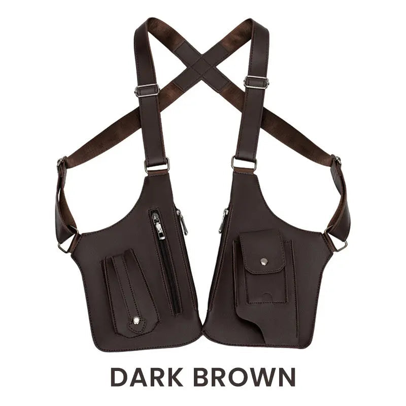 Niki | Men's Secure Chest Holster Bag with Pockets
