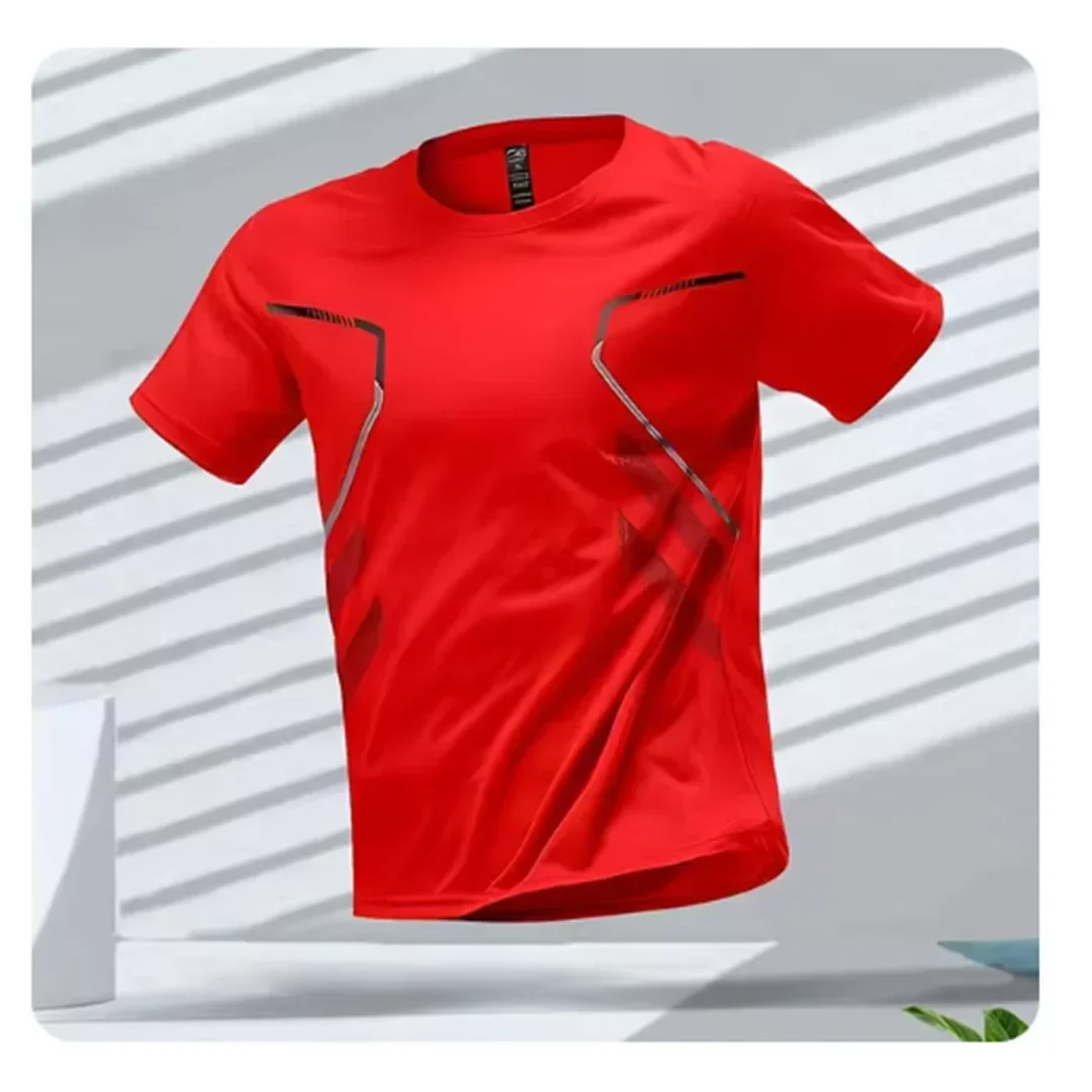 Men's Lightweight Moisture-Wicking Athletic T-Shirt