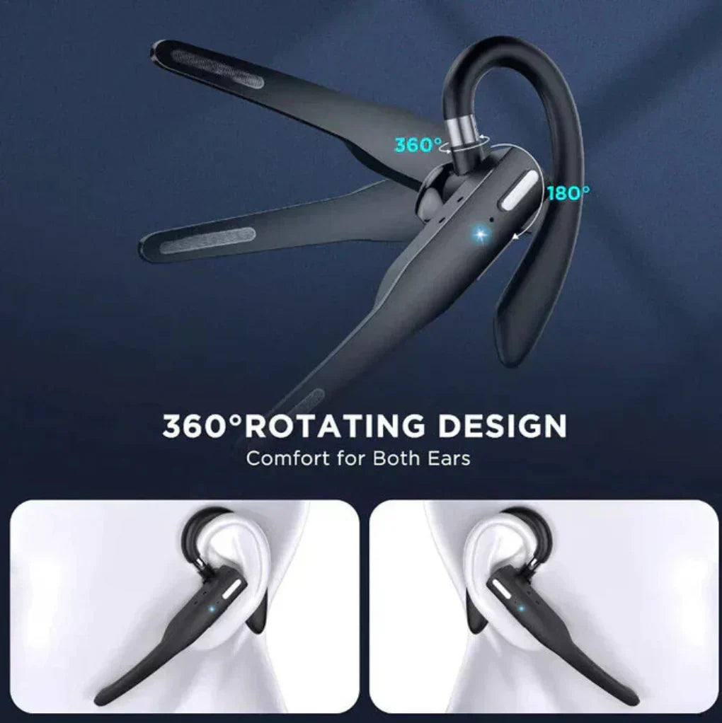 Niki | Bluetooth 5.1 Earhook Headset, Noise Cancelling