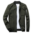Fashionable Bomber Jacket with Zippered Pocket