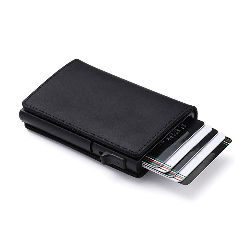 Niki | Carbon Fiber Wallet with Airtag Slot for Men