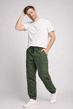 Men's Comfortable Relaxed Fit Cargo Pants