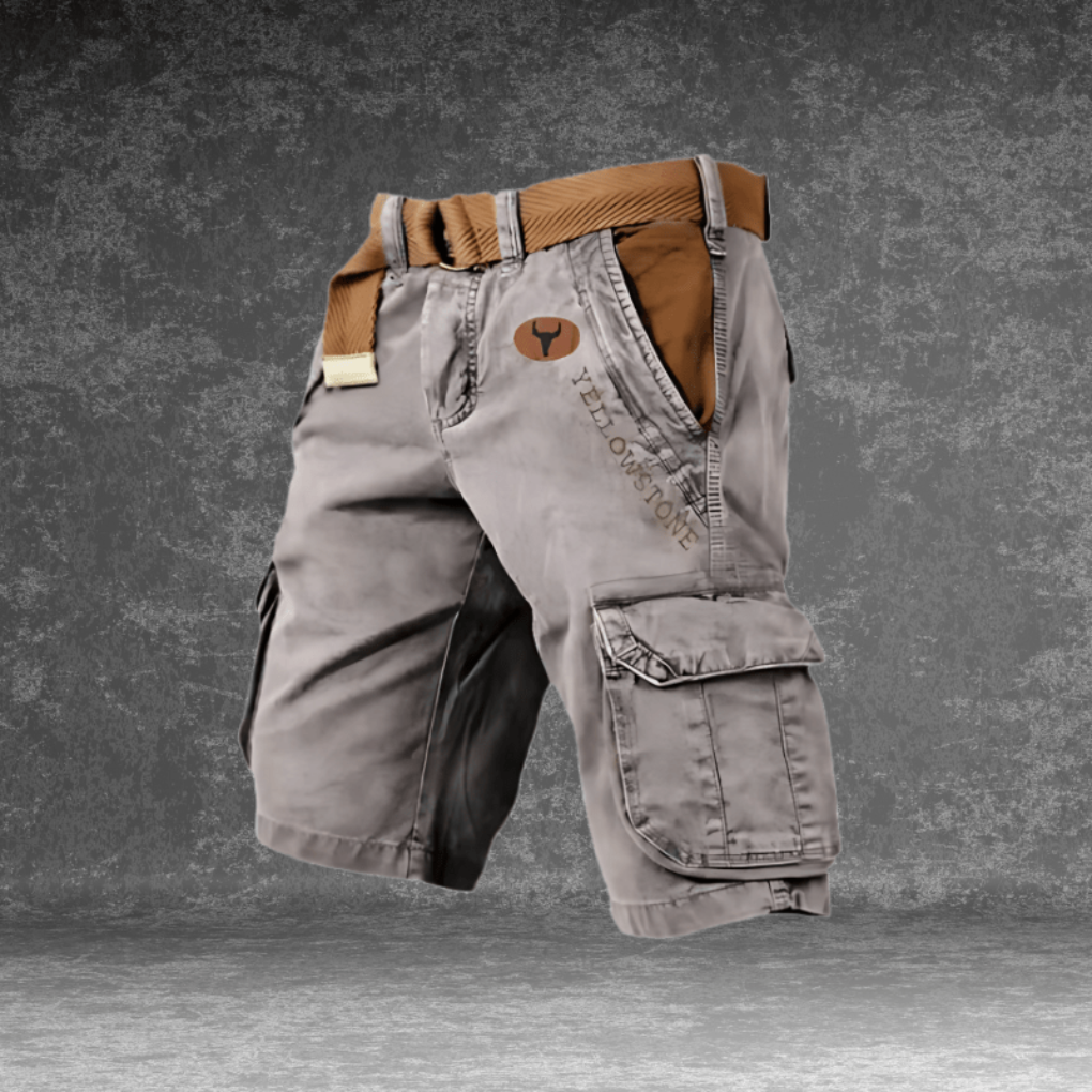 Rugged Cargo Shorts with Generous Pockets