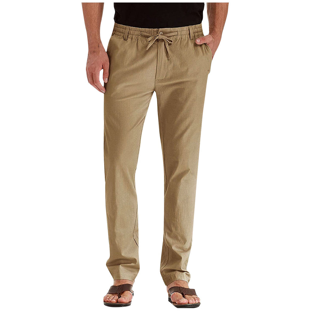 Relaxed Fit Drawstring Chino Trousers