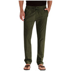 Relaxed Fit Drawstring Chino Trousers